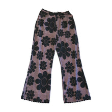 Load image into Gallery viewer, 1960s Lace and Acetate Flower Power Pant Suit - shopcurious