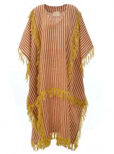 Load image into Gallery viewer, Creation Kaftan in Stripe by A Perfect Nomad - ShopCurious