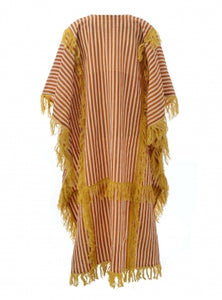 Creation Kaftan in Stripe by A Perfect Nomad - ShopCurious