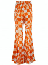 Load image into Gallery viewer, Fleet Flares in Labrynth Print on Silk Satin by Klements - ShopCurious