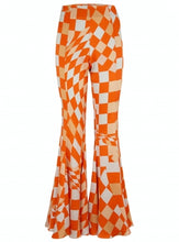 Load image into Gallery viewer, Fleet Flares in Labrynth Print on Silk Satin by Klements - ShopCurious