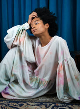 Load image into Gallery viewer, Dusk Cloud Dress in Hand-Dyed Silk by Klements - ShopCurious