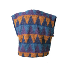 Load image into Gallery viewer, Vintage Biba Bouclé Wool Waistcoat – Blue - ShopCurious