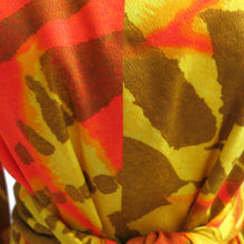 Load image into Gallery viewer, Multi-way 1960s Tropical Print Barkcloth Dress - ShopCurious