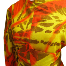 Load image into Gallery viewer, Multi-way 1960s Tropical Print Barkcloth Dress - ShopCurious