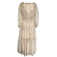 Load image into Gallery viewer, A J Bari floral organza dress - ShopCurious