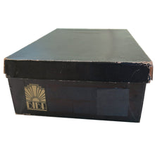 Load image into Gallery viewer, Vintage Biba Mustard Suede Court Shoes with Flower Detail Strap - ShopCurious