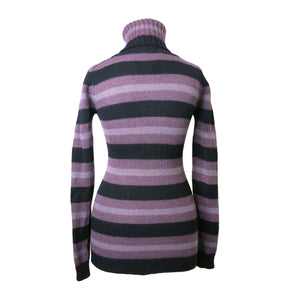 1960s Biba Striped Wool Jumper – Lilac - ShopCurious