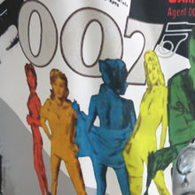 Load image into Gallery viewer, James Bond Themed Vest Top with Appliquéd Jewel Motif - ShopCurious