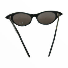 Load image into Gallery viewer, Vintage Black Cat Eye Sunglasses with Rhinestone Detail - ShopCurious