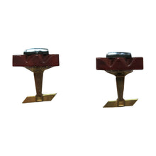 Load image into Gallery viewer, Cufflinks – Retro Centurion Cameo - shopcurious