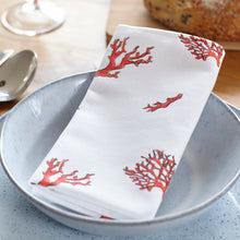 Load image into Gallery viewer, Coral Napkins - Set of 4 - shopcurious