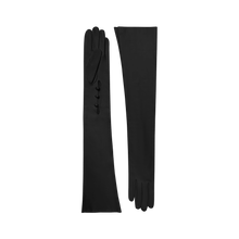 Load image into Gallery viewer, Séverine - Leather Opera Glove with Mousquetaire - shopcurious