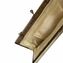 Load image into Gallery viewer, Dark Gold Beaded Art Deco Style Vintage 1930s Clutch or Handbag - ShopCurious