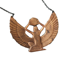 Load image into Gallery viewer, Egyptian Queen - Annie Sherburne Upcycled Mosaic Necklace - shopcurious