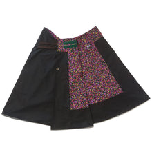 Load image into Gallery viewer, Floral Days: Hand-Tailored Wax Cotton Riding Skirt - ShopCurious