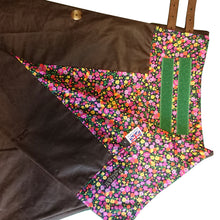 Load image into Gallery viewer, Floral Days: Hand-Tailored Wax Cotton Riding Skirt - ShopCurious