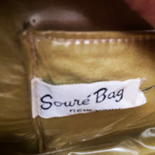 Load image into Gallery viewer, 1950s Souré Beaded Bag with Rose Embellishment - ShopCurious