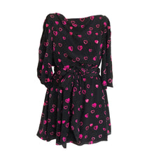 Load image into Gallery viewer, Halston Silk and Sequin Heart Dress - ShopCurious