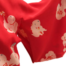 Load image into Gallery viewer, Happy Baby Red Vintage Kimono - ShopCurious
