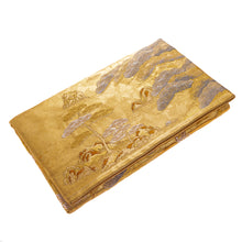 Load image into Gallery viewer, Kinkakuji: Upcycled Obi Envelope Clutch/Shoulder Bag - ShopCurious