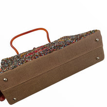 Load image into Gallery viewer, Large Beaded 1950s Souré Bag - ShopCurious
