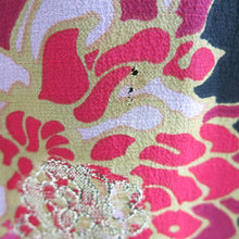 Load image into Gallery viewer, Elinor Simmons for Malcolm Starr Vintage late 1960s-early 1970s Exotic Floral Print with Gold Thread Maxi Dress - ShopCurious