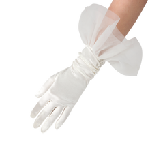 Load image into Gallery viewer, Melody - Satin Glove with Ballerina Tulle Cuff - shopcurious