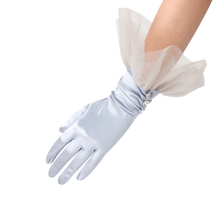 Load image into Gallery viewer, Melody - Satin Glove with Ballerina Tulle Cuff - shopcurious