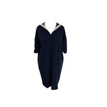 Load image into Gallery viewer, Monki Navy Blue Sailor Dress - ShopCurious
