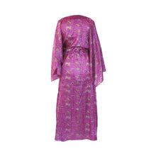 Load image into Gallery viewer, Mystique Kaftan - Violet with Velvet Trim - shopcurious