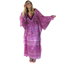 Load image into Gallery viewer, Handmade Mystique Kaftan in Violet - shopcurious