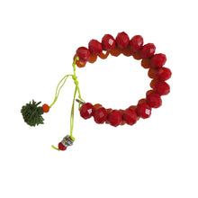 Load image into Gallery viewer, Navajo Sun - Preloved Adjustable Multicoloured Glass Bead Bracelet - shopcurious