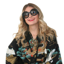 Load image into Gallery viewer, Garden Buddha - Vintage Swoboda Pendant with Semi-Precious Stones - shopcurious