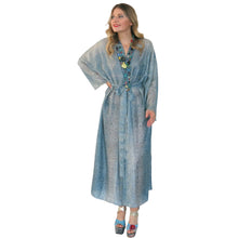 Load image into Gallery viewer, Nirvana Kimono Gown - Powder Blue - shopcurious