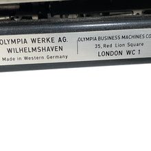 Load image into Gallery viewer, Olympia Splendid 66 Black Vintage Typewriter - ShopCurious