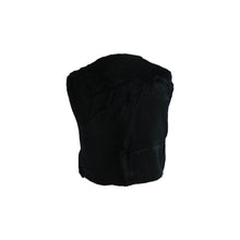 Load image into Gallery viewer, Pearl Beaded Vintage Black Velvet Waistcoat - ShopCurious