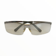 Load image into Gallery viewer, Persol Light Silver Metal Framed Sunglasses in Original Case - ShopCurious