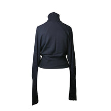 Load image into Gallery viewer, Black Roll Neck Pinko Sweater - shopcurious