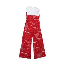 Load image into Gallery viewer, Pollypeck 1960s Vintage Sailor Style Jumpsuit - ShopCurious