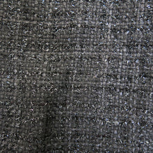 Load image into Gallery viewer, Preloved Fringe Edged Black Shimmer Skirt - ShopCurious