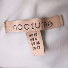 Load image into Gallery viewer, Preloved Asymmetric Powder Blue Satin and Cream Tulle Lace Dress - ShopCurious