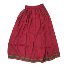 Load image into Gallery viewer, Samsara Skirt - Reversible Burgundy/Multicolour - shopcurious