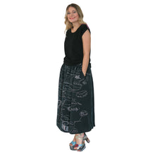 Load image into Gallery viewer, Euphoria T-Shirt - Black with Aubergine Epaulette - shopcurious