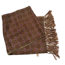 Load image into Gallery viewer, Men’s Scarf – Vintage Silk and Camel Wool, J Oxford - shopcurious