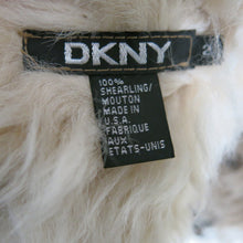 Load image into Gallery viewer, Vintage Y2K DKNY Reversible Mongolian Lamb/Suede Long Coat - ShopCurious