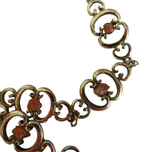 Load image into Gallery viewer, Garden Buddha - Vintage Swoboda Pendant with Semi-Precious Stones - shopcurious