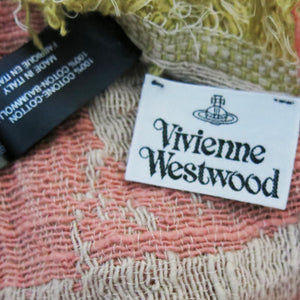 Vivienne Westwood Powder Pink Mirror the World Poncho - ShopCurious
