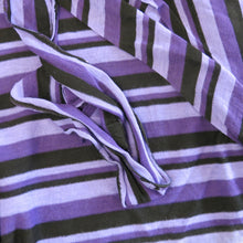 Load image into Gallery viewer, DIY Vintage Biba Fabric Bundle: Purple Striped Jersey - ShopCurious
