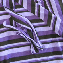 Load image into Gallery viewer, DIY Vintage Biba Fabric Bundle: Purple Striped Jersey - ShopCurious
